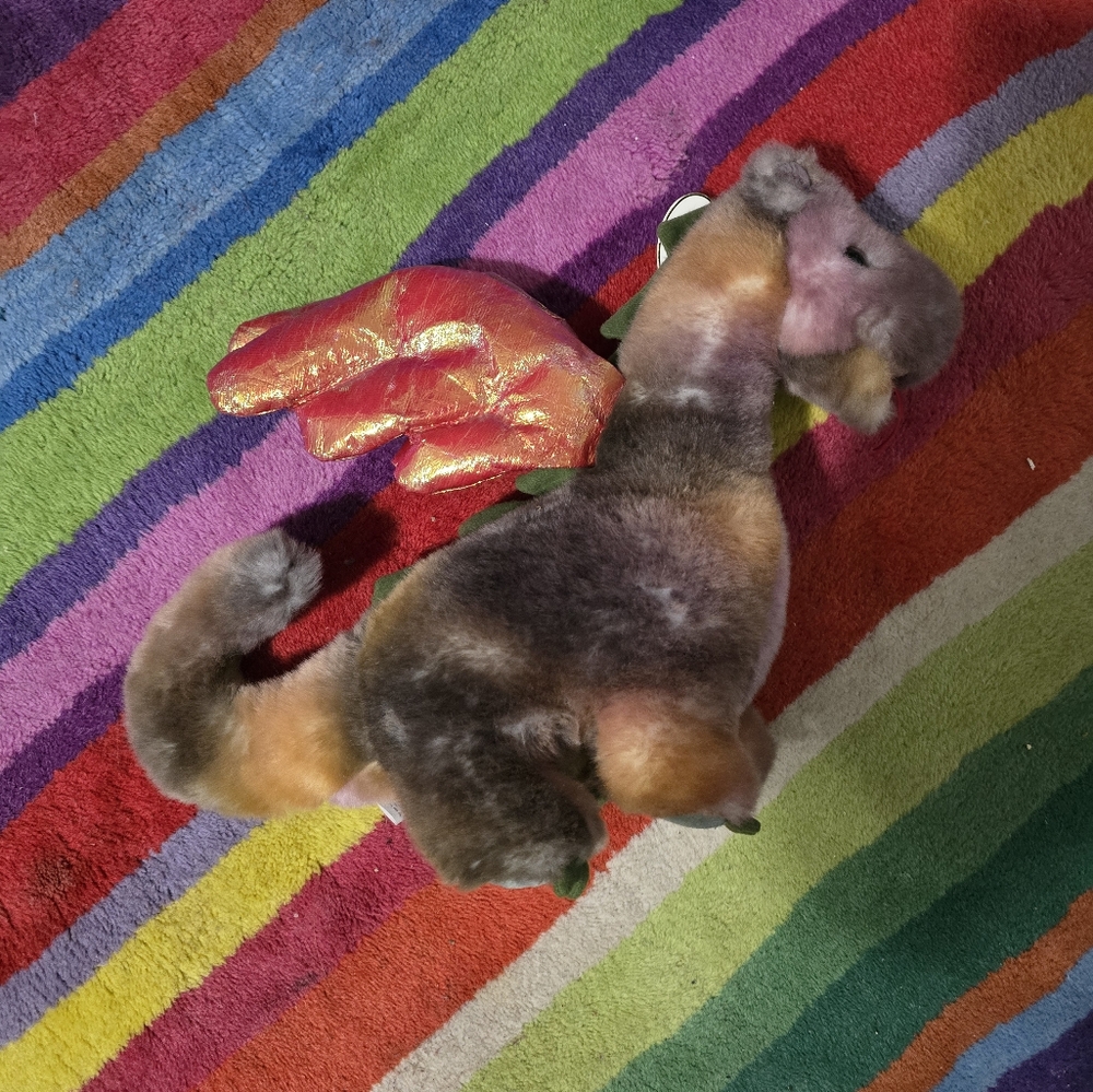 TY Beanie Buddy Scorch the Dragon